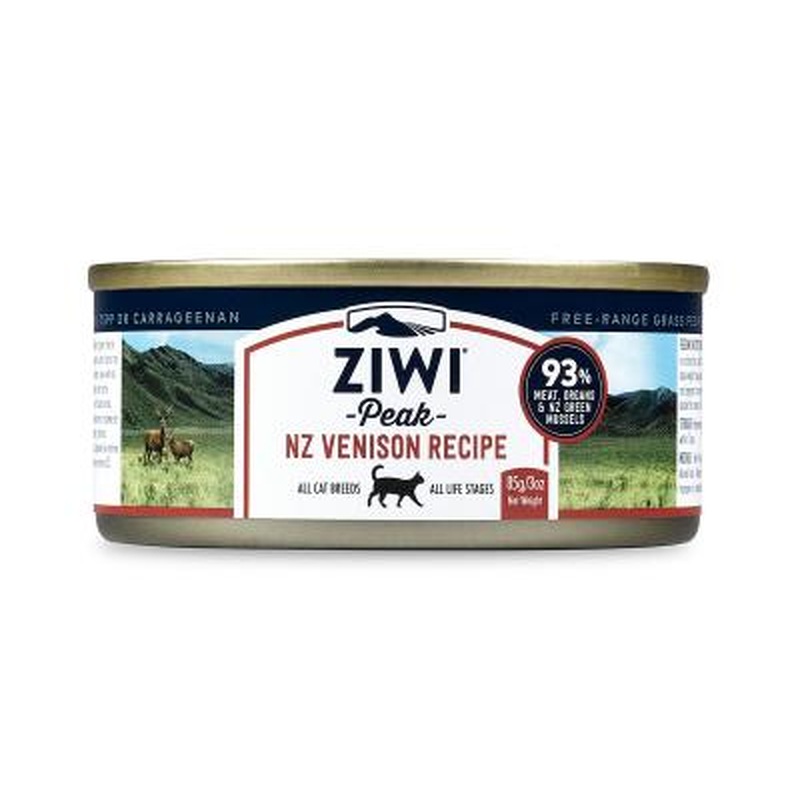 Ziwi Peak Wet Cat Food - NZ Venison - 6.5oz Can
