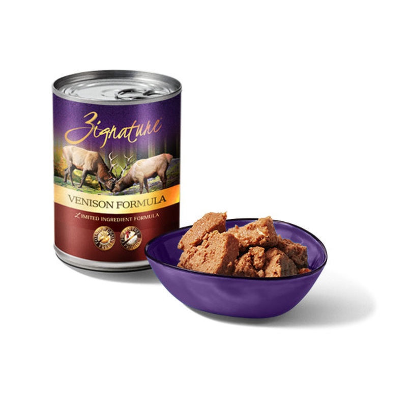 Zignature Wet Dog Food - Venison - 13oz