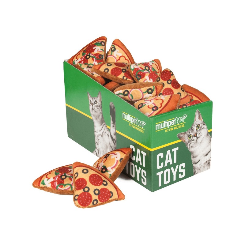 Multipet Pizza Cat Toys