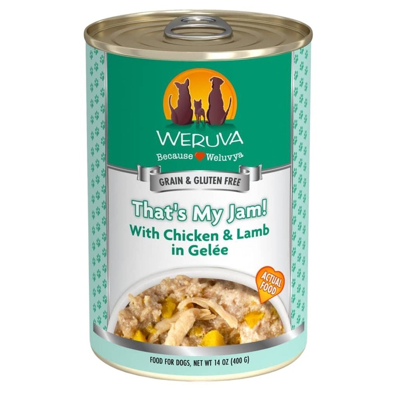 Weruva that's  My Jam! Chicken & Lamb in Gelee Dog Food 14oz