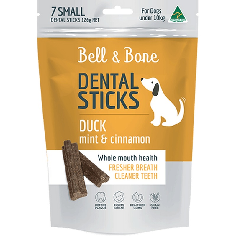 Bell & Bone Dental Sticks - Duck Mint & Cinnamon 231g