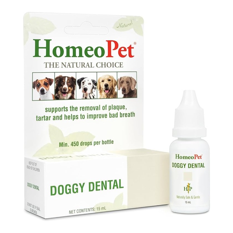 HomeoPet Doggy Dental Dog Supplement 15ml