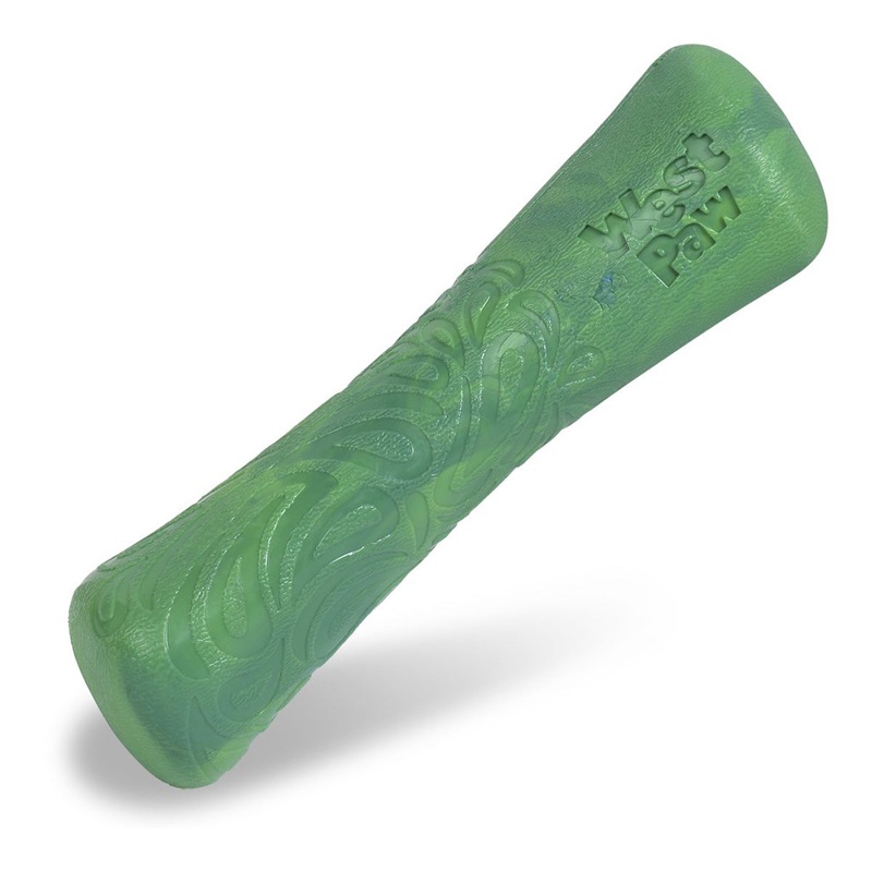 West Paw Drifty Dog Toy Small Emerald