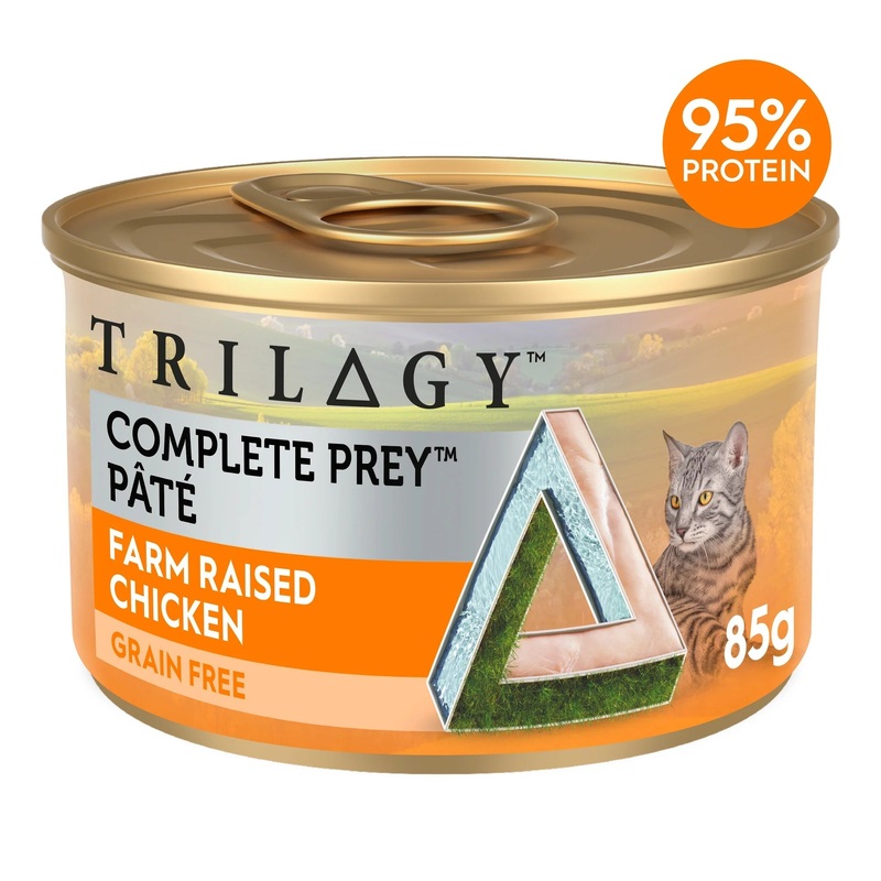 Trilogy Complete Wet Cat Food Prey Pate Chicken 85g