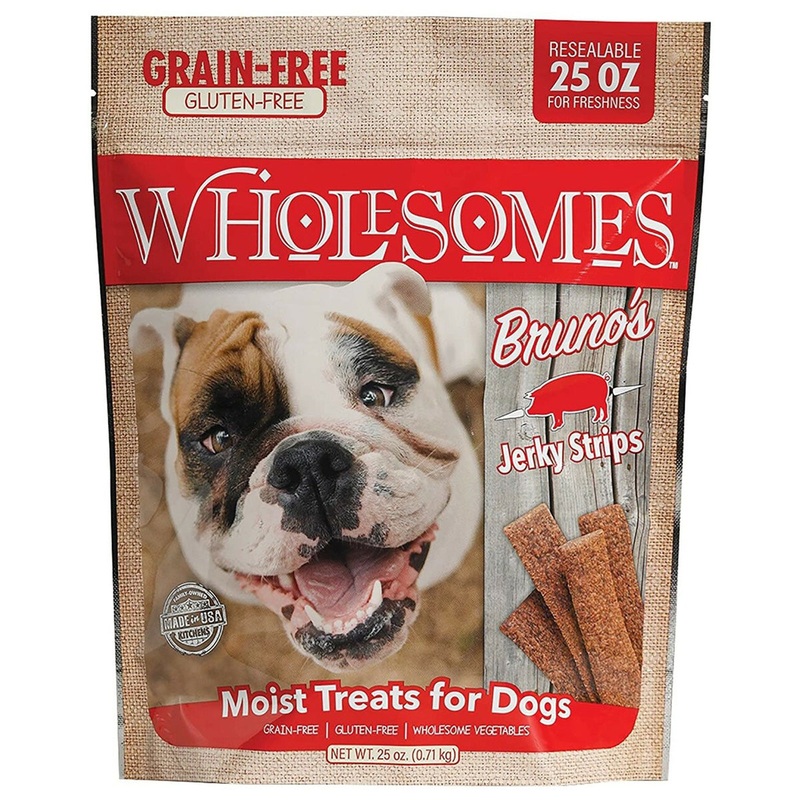 Wholesomes Bruno's Pork Grain Free Jerky Sticks Treats 25oz