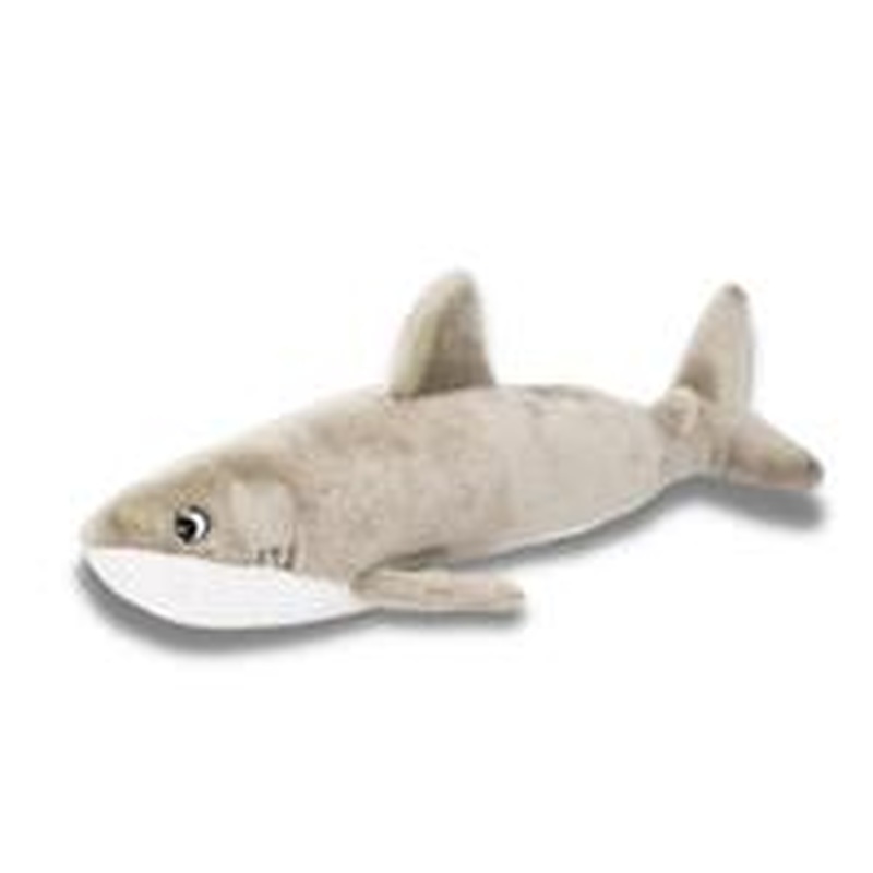 Zippy Paws Plush Squeaky Jigglerz Dog Toy Shark