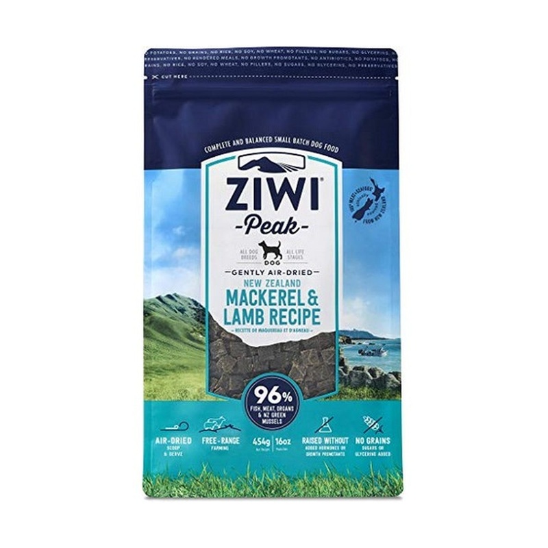 Ziwi Peak Air-Dried Dog Food - Mackerel & Lamb - 16oz Bag