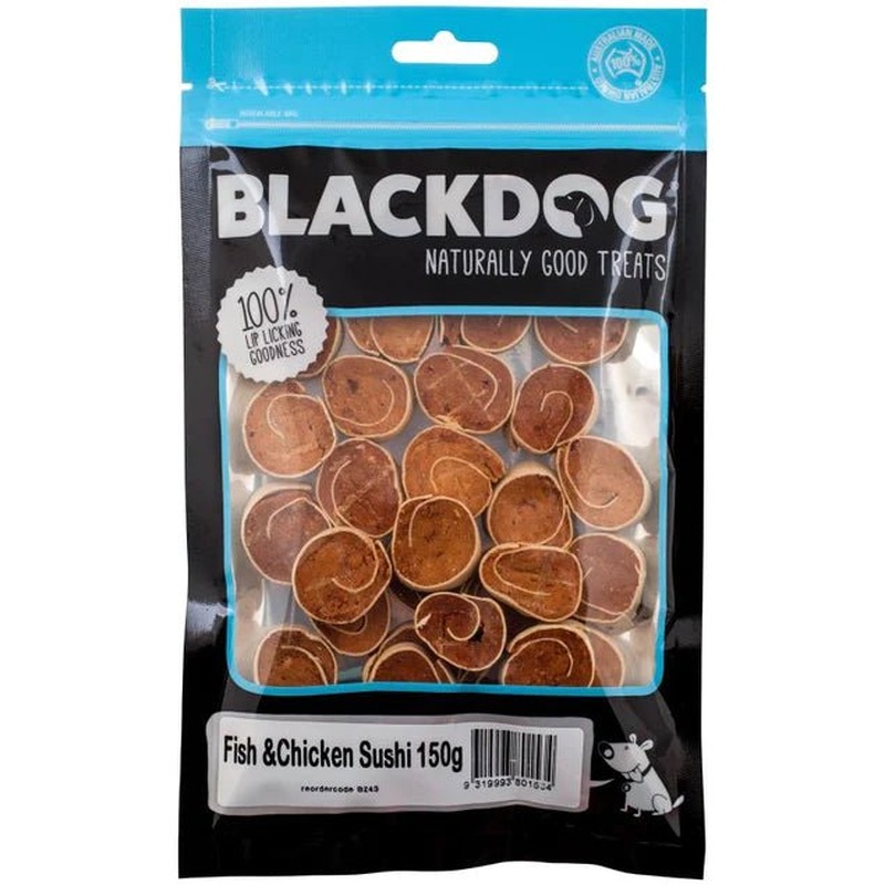 Blackdog Chicken and Fish Sushi 150g