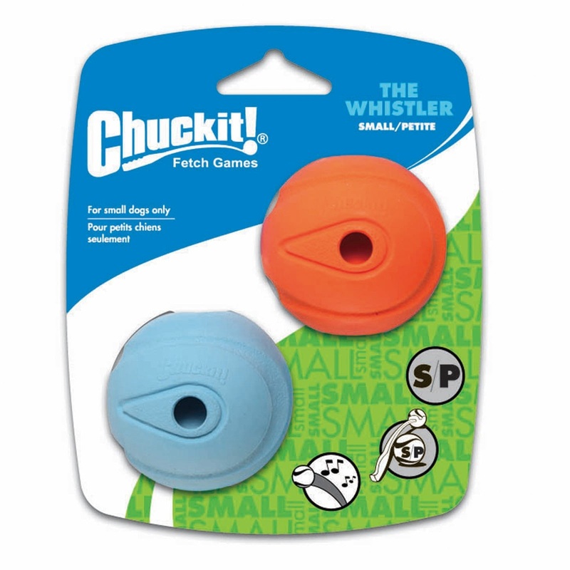Chuckit Whistler Ball 5cm 2 Pack