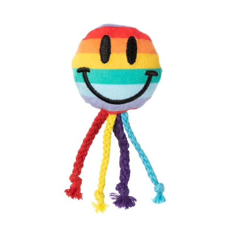 Fuzzyard Cat Toy Pride Smiley Face String