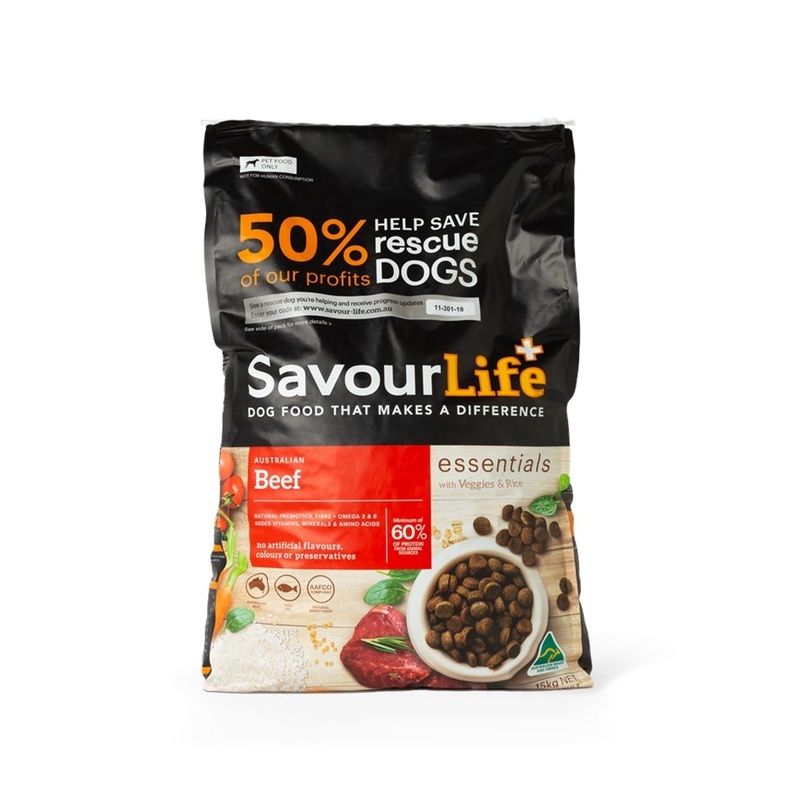 SavourLife Essentials Dog Adult Beef and Veggies