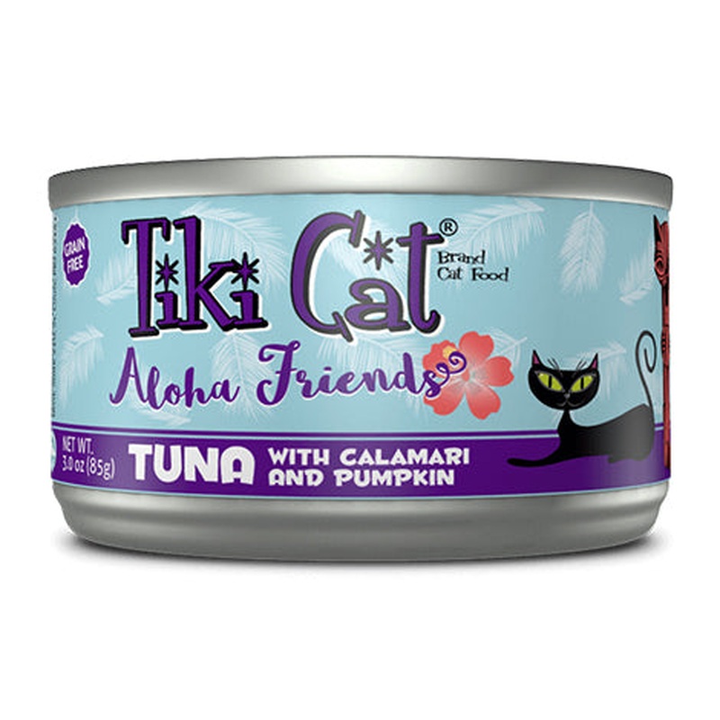 Tiki Cat Tuna with Calamari and Pumpkin 3oz