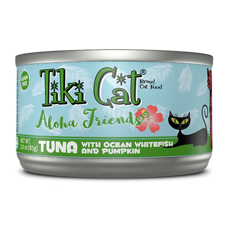 Tiki Cat Tuna with Ocean Whitefish and Pumpkin 3oz