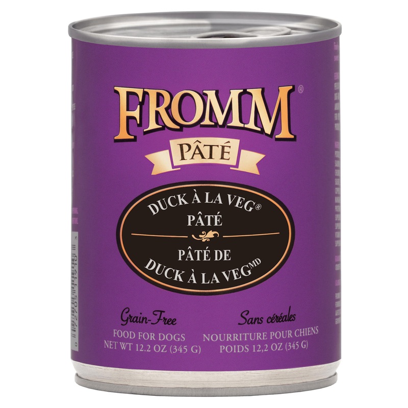 Fromm Pt Wet Dog Food - Duck A La Veg - 12.2oz Can