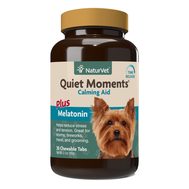 Naturvet Quiet Moments Calming Aid Tablets 30 Chewable Tabs