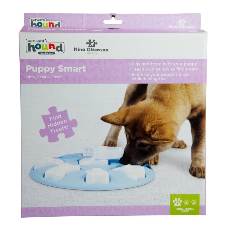 Nina Ottosson Smart Interactive Puzzle Dog Toy for Puppies Level 1