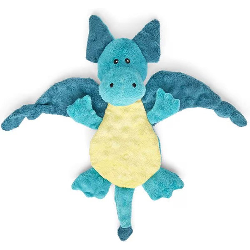 Bark Dingbert The Dragon Dog Toy - Blue