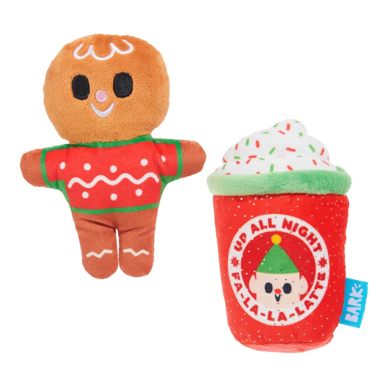 Bark Ginger Brew Crew Dog Toy - XS/S