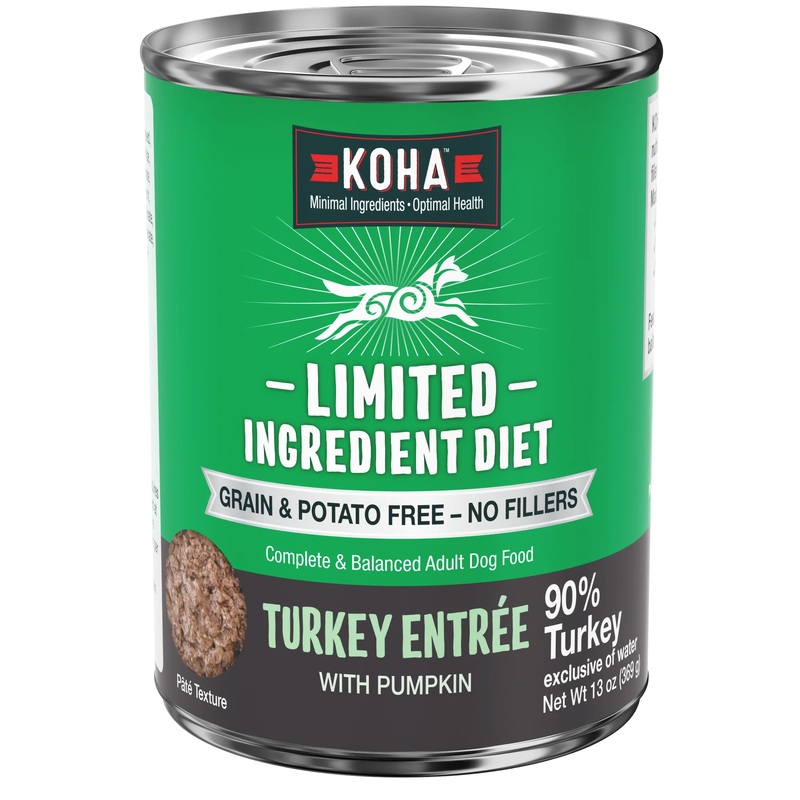 Koha Limited Ingredient Diet Wet Dog Food - Turkey - 13oz Can