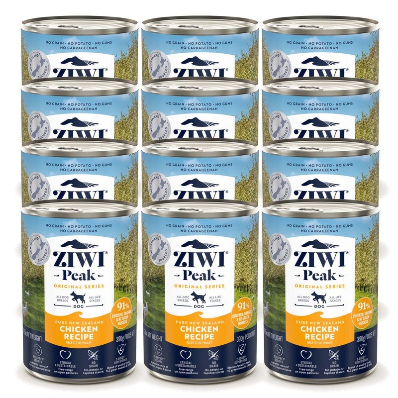 Ziwi Peak Wet Dog Food Chicken 12x390g