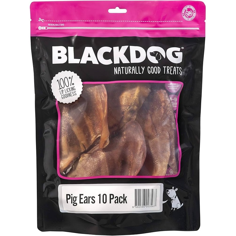 Blackdog Pig Ear 10 Pack