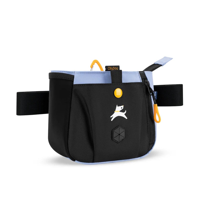 OllyDog Backcountry Dog Day Bag - Hip Pack - Blue Heron