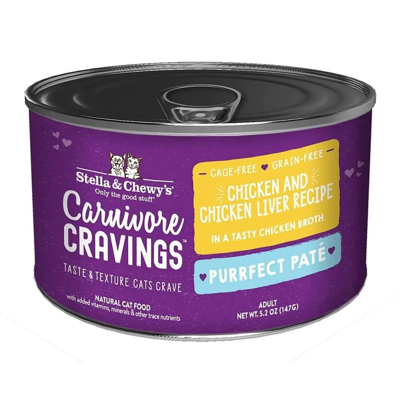 Stella & Chewy's Carnivore Cravings Purrfect Pate Wet Cat Food - Chicken - 5.2oz Can