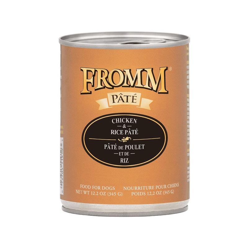 Fromm Pt Wet Dog Food - Chicken & Rice - 12.2oz Can