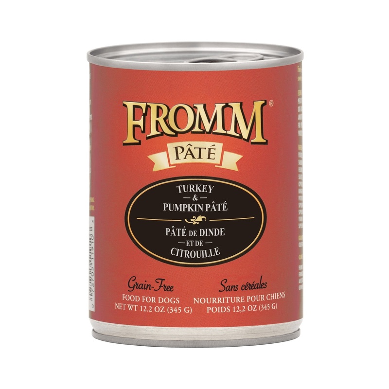 Fromm Pt Wet Dog Food - Turkey & Pumpkin - 12.2oz Can