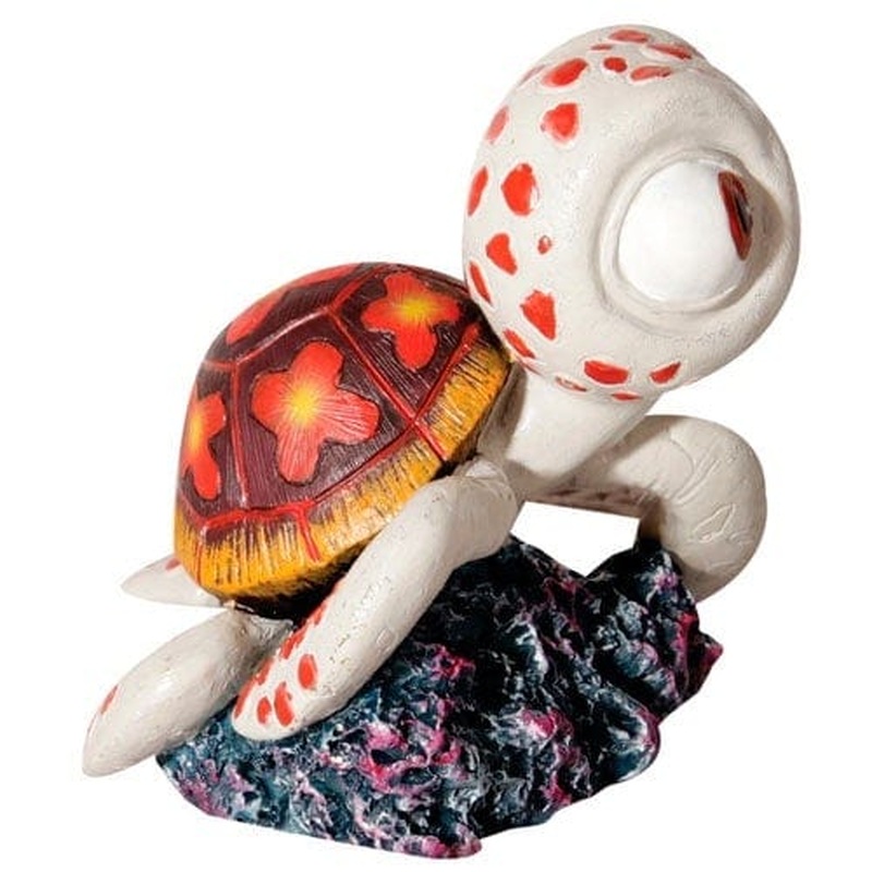 Aqua One Ornament Baby Sea Turtle 8x6.3x7cm