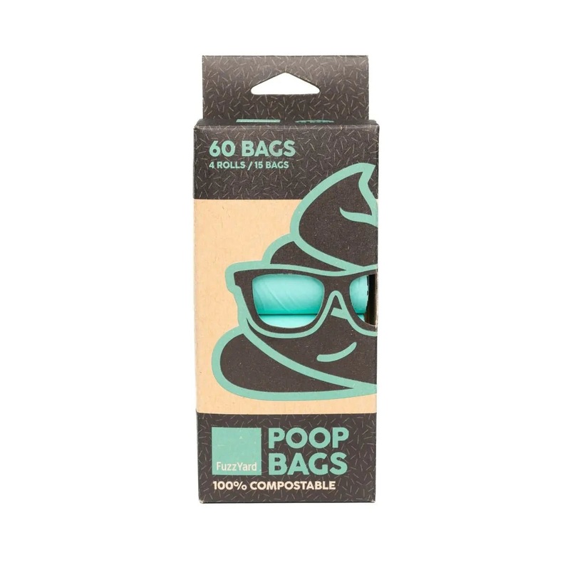 Fuzzyard Poop Bags Compostable 60 Bags