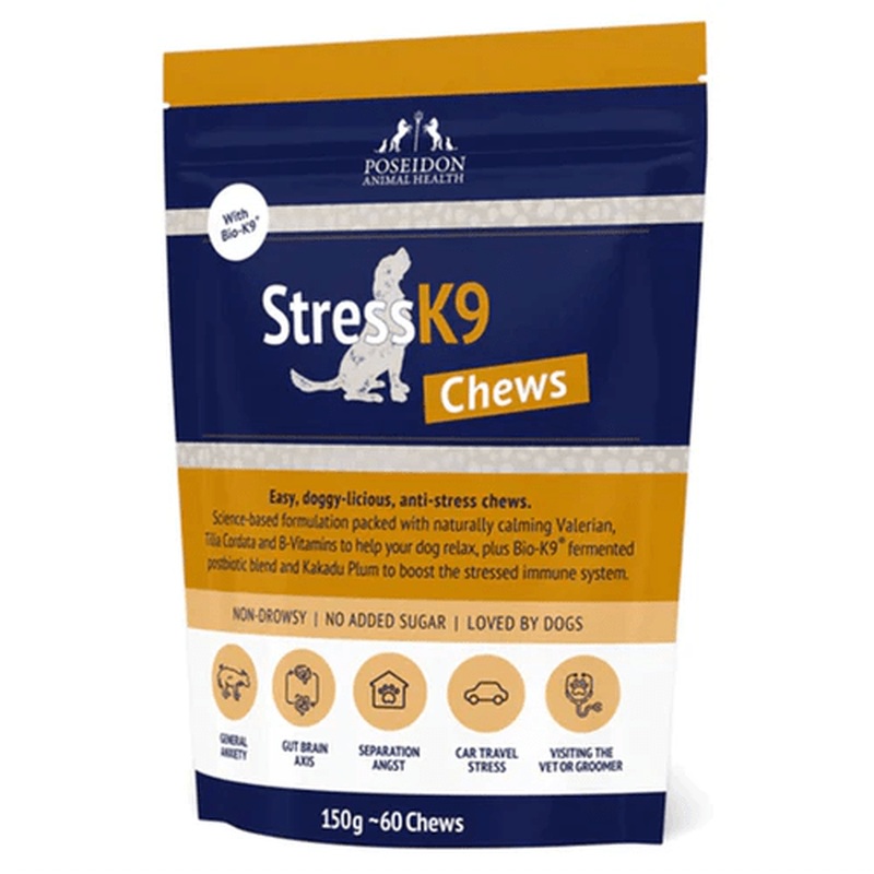 Poseidon Stress K9 Chews for Dogs
