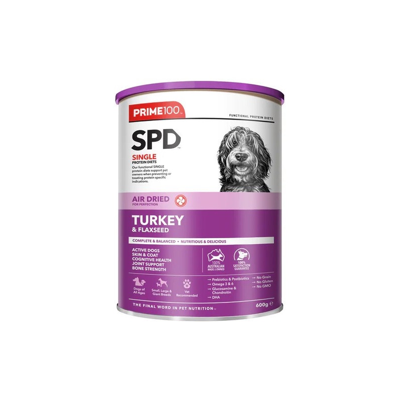 Prime100 SPD Air Dried Turkey and Flaxseed
