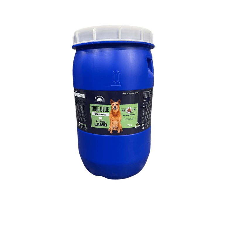 True Blue Grain Free Dry Dog Food Lamb 20kg