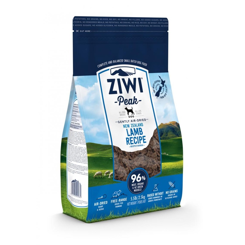 Ziwi Peak Air-Dried Dog Food - Lamb - 5.5lb Bag