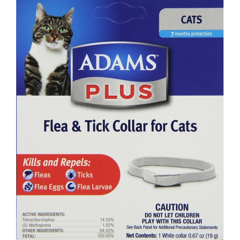 Adams Flea & Tick Collar for Cats & Kittens