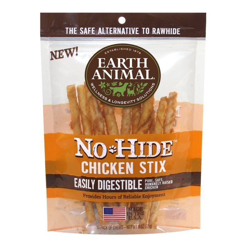 Earth Animal No-Hide Chicken Stix 10 Pack 3oz