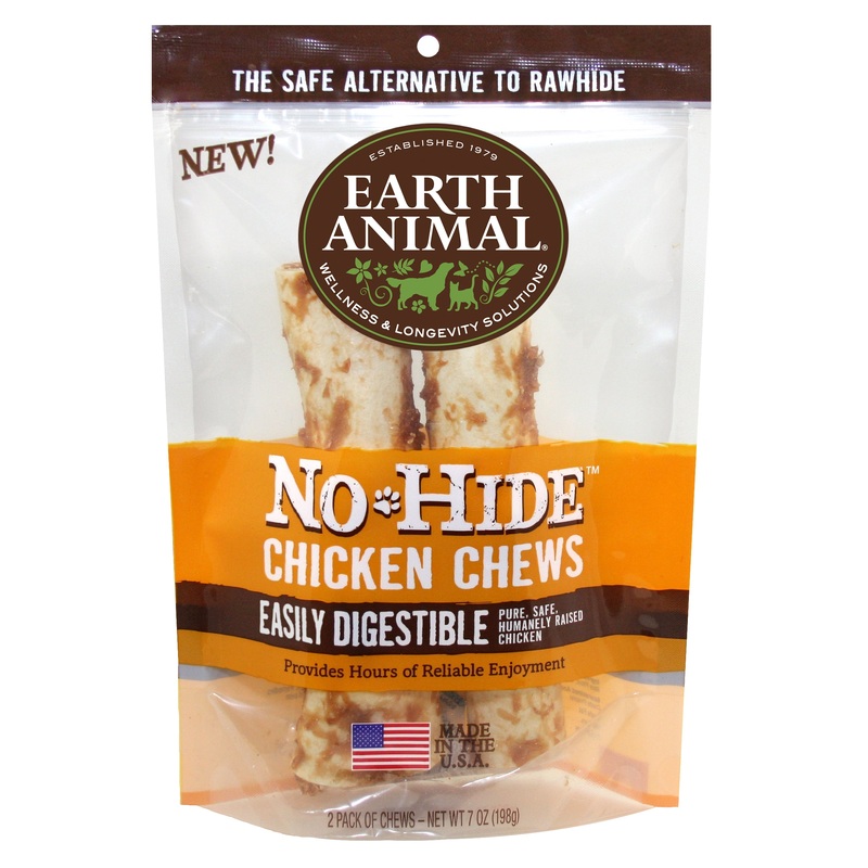 Earth Animal No-Hide Chicken 7" Chews 2 Pack
