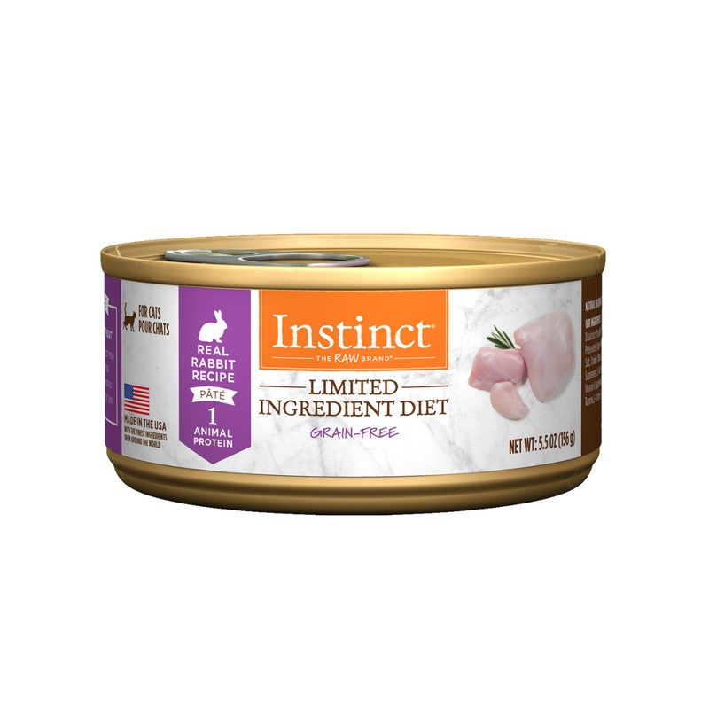 Instinct Limited Ingredient Diet Wet Cat Food - Real Rabbit - 5.5oz Can
