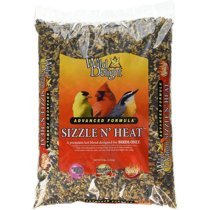 Wild Delight Sizzle N Heat Bird Food 5lb