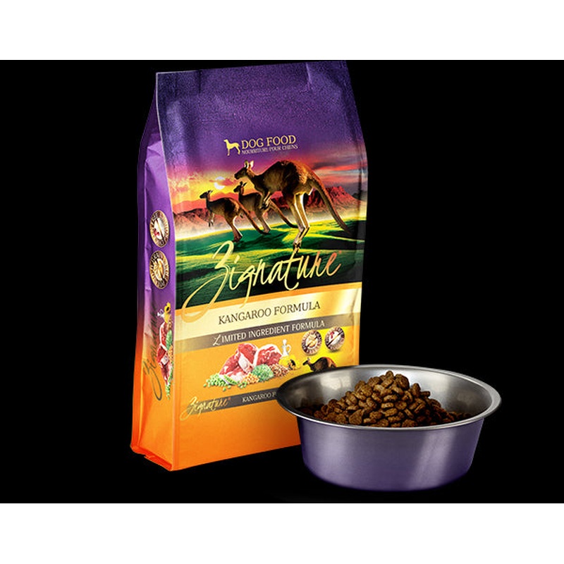 Zignature Dry Dog Food - Kangaroo - 4lb Bag