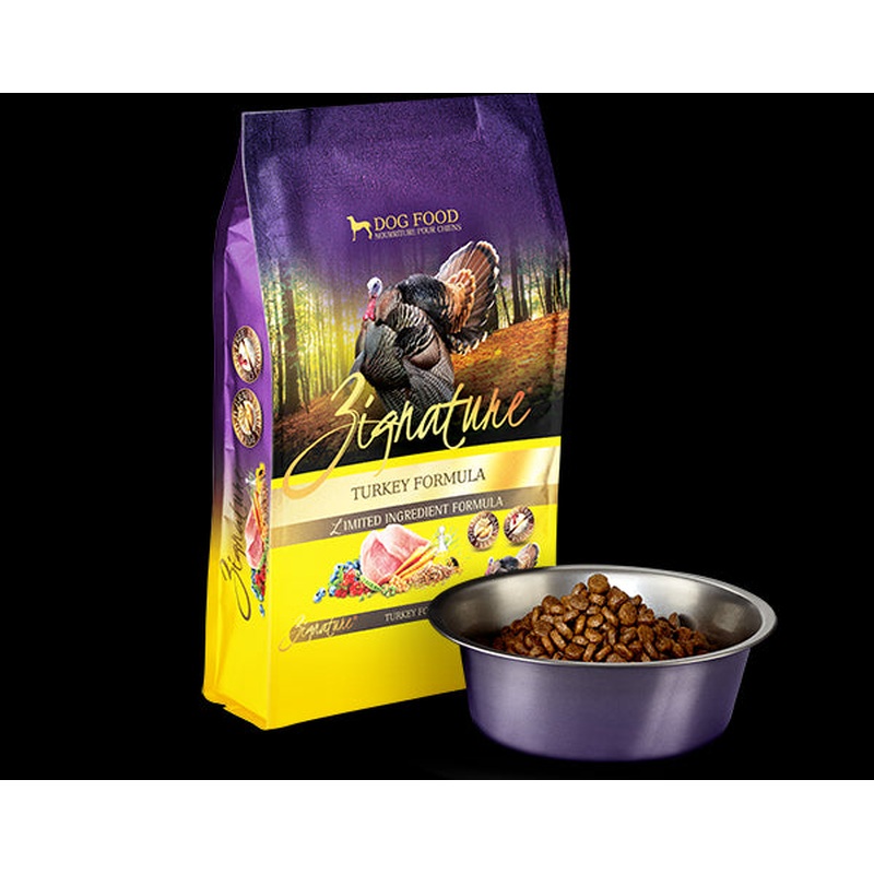 Zignature Dry Dog Food - Turkey - 4lb Bag