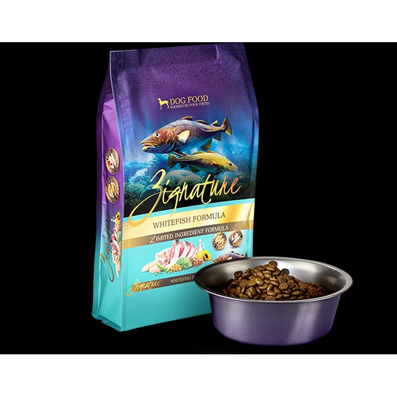 Zignature Dry Dog Food - Whitefish - 25lb Bag