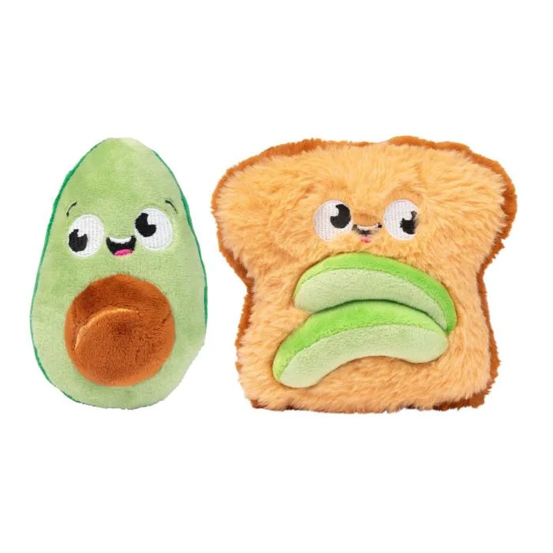 FuzzYard - Dog Toy Avocado & Toast