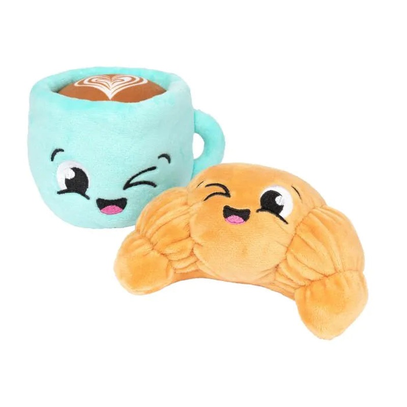 FuzzYard - Dog Toy Croissant & Cappuccino