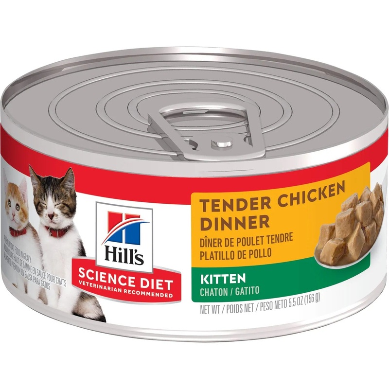 Hills Science Diet Kitten Tender Dinners Chicken Canned Cat Food