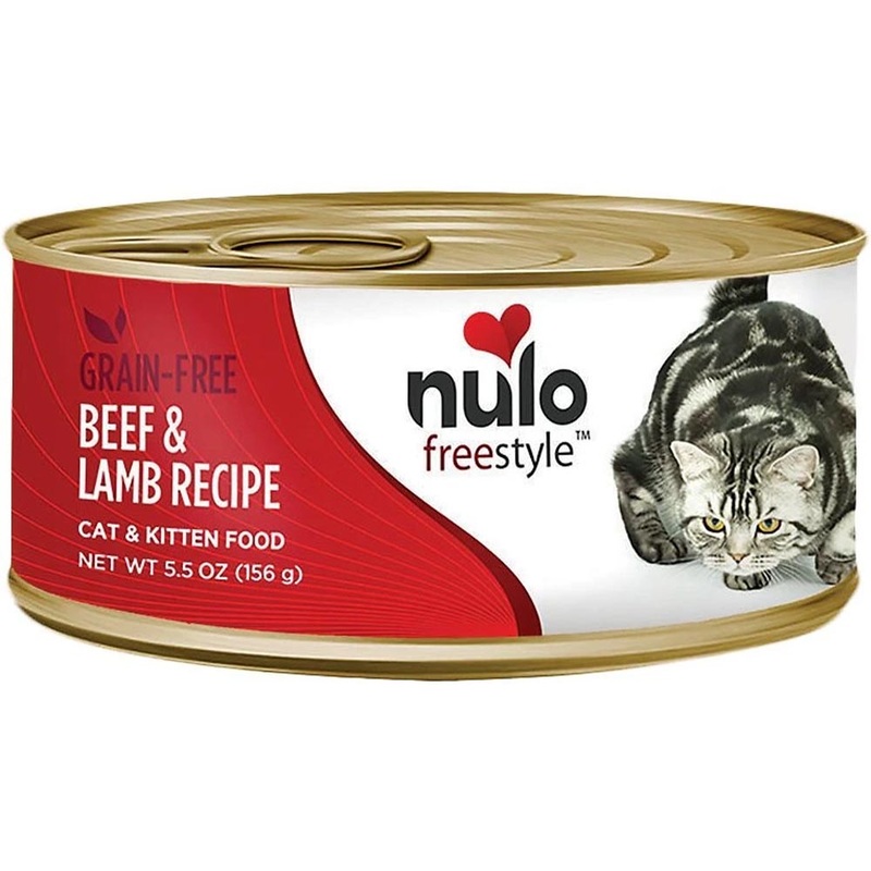 Nulo FreeStyle Pate Wet Cat Food -  Beef & Lamb - 5.5oz Can