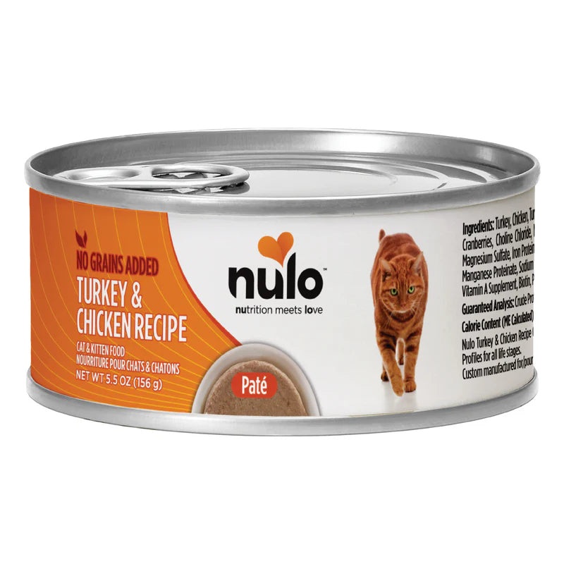 Nulo FreeStyle Pate Wet Cat Food  - Turkey & Chicken - 5.5oz Can