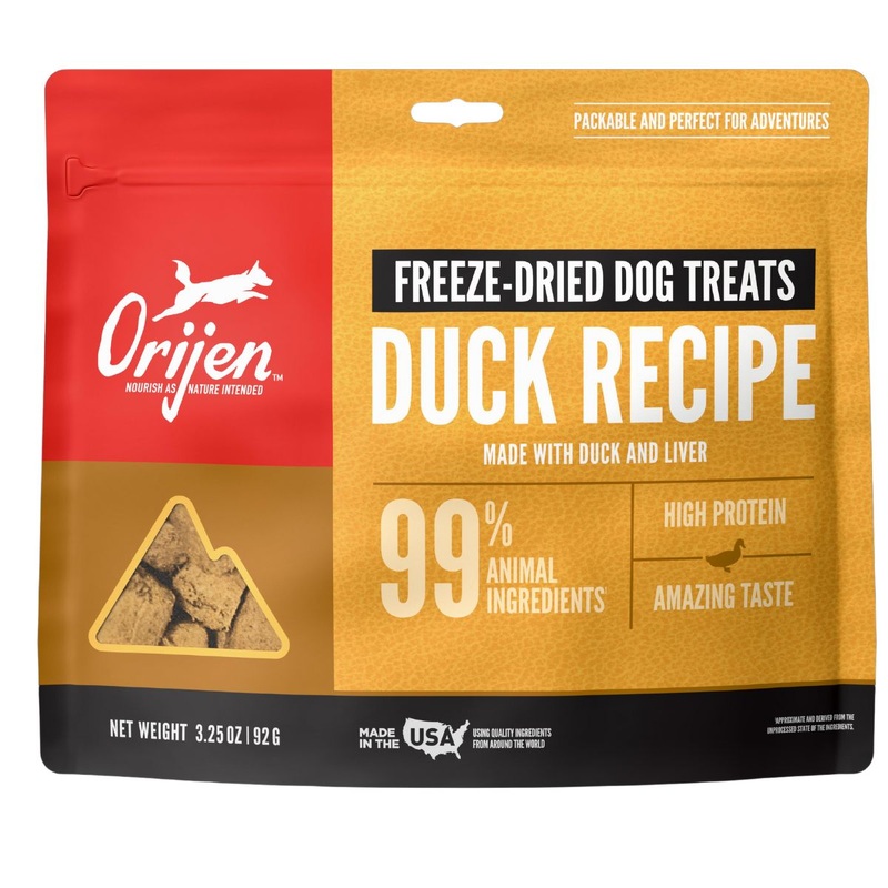 Orijen Freeze Dried Free Run Duck Dog Treats 3.25oz