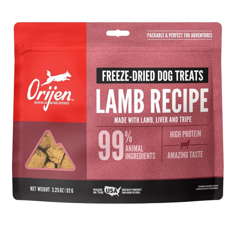 Orijen Freeze Dried Grass-Fed Lamb Dog Treats 3.25oz